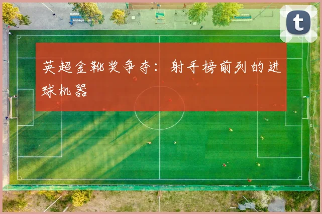 英超金靴奖争夺:射手榜前列的进球机器